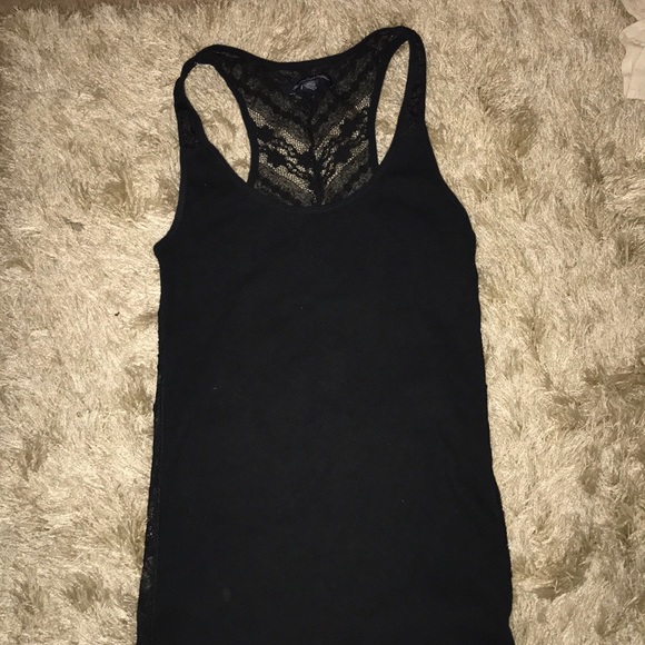 American Eagle Outfitters Tops - American Eagle Lace Back Tank Top
